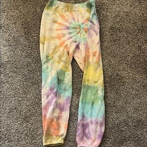 Women’s Rainbow Tie Dye Joggers